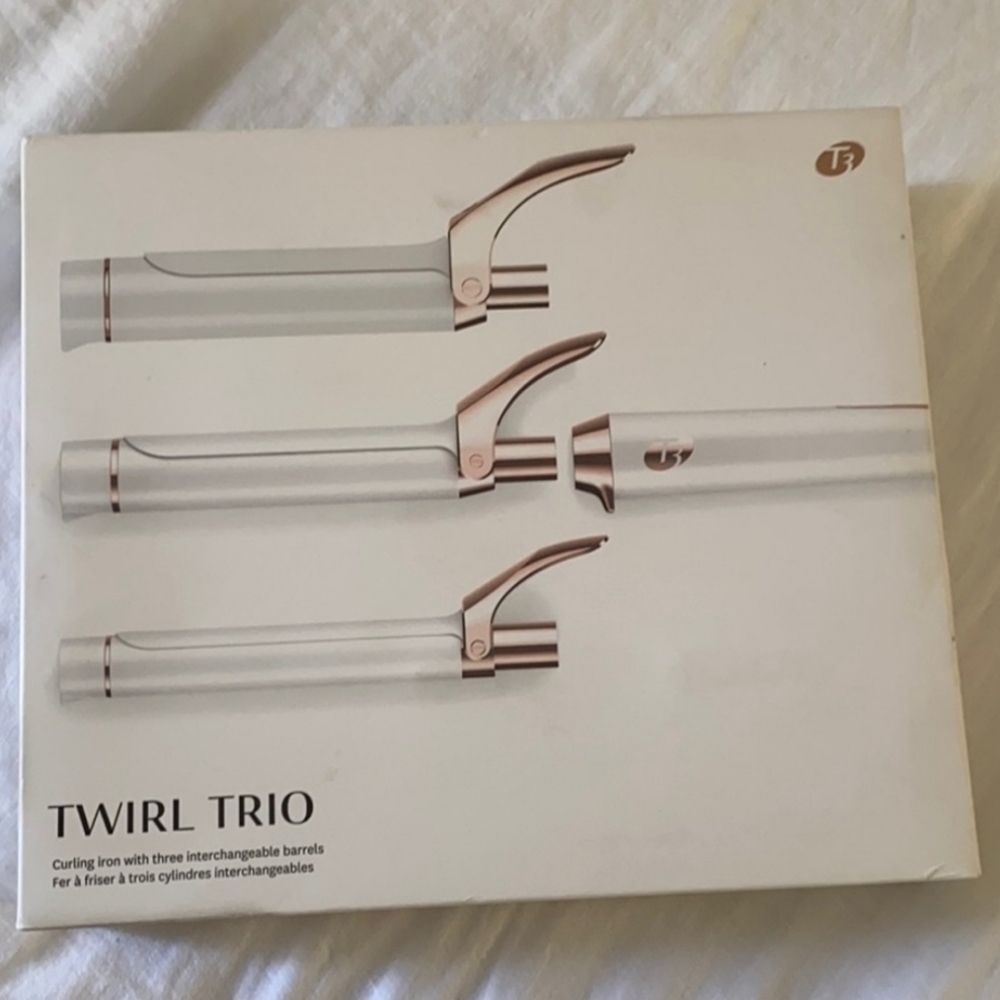 Sold - NEW! T3 Twirl Trio Curling Iron